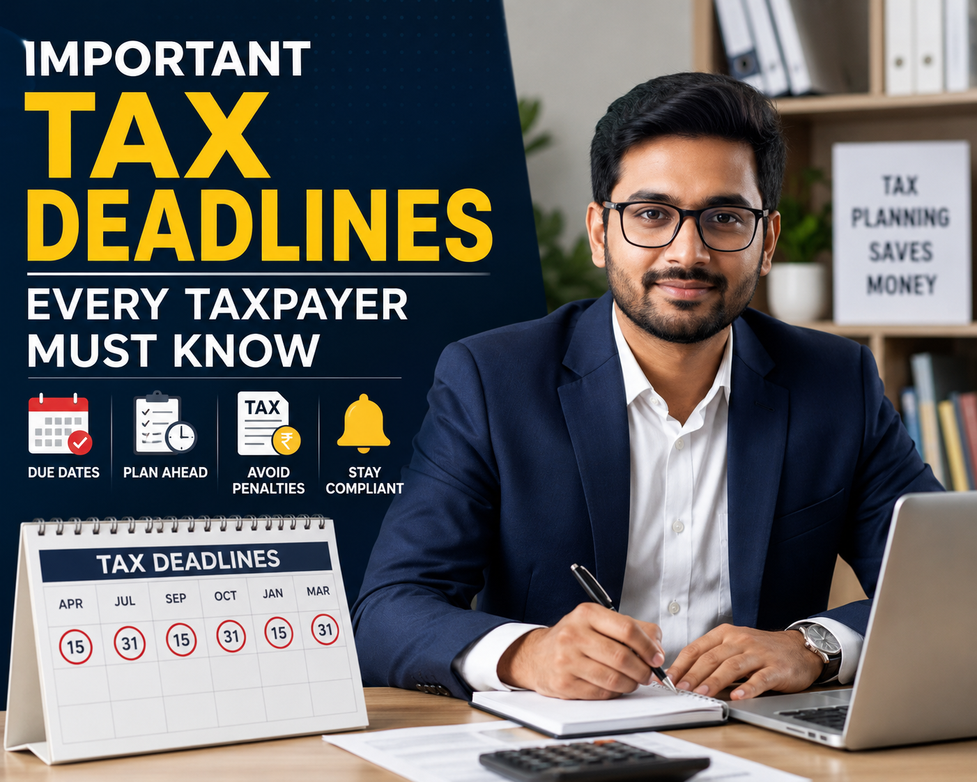 Important Tax Deadlines Every Taxpayer Must Know.